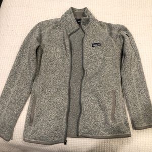 Women’s Grey Patagonia Better Sweater - Full Zip - Medium